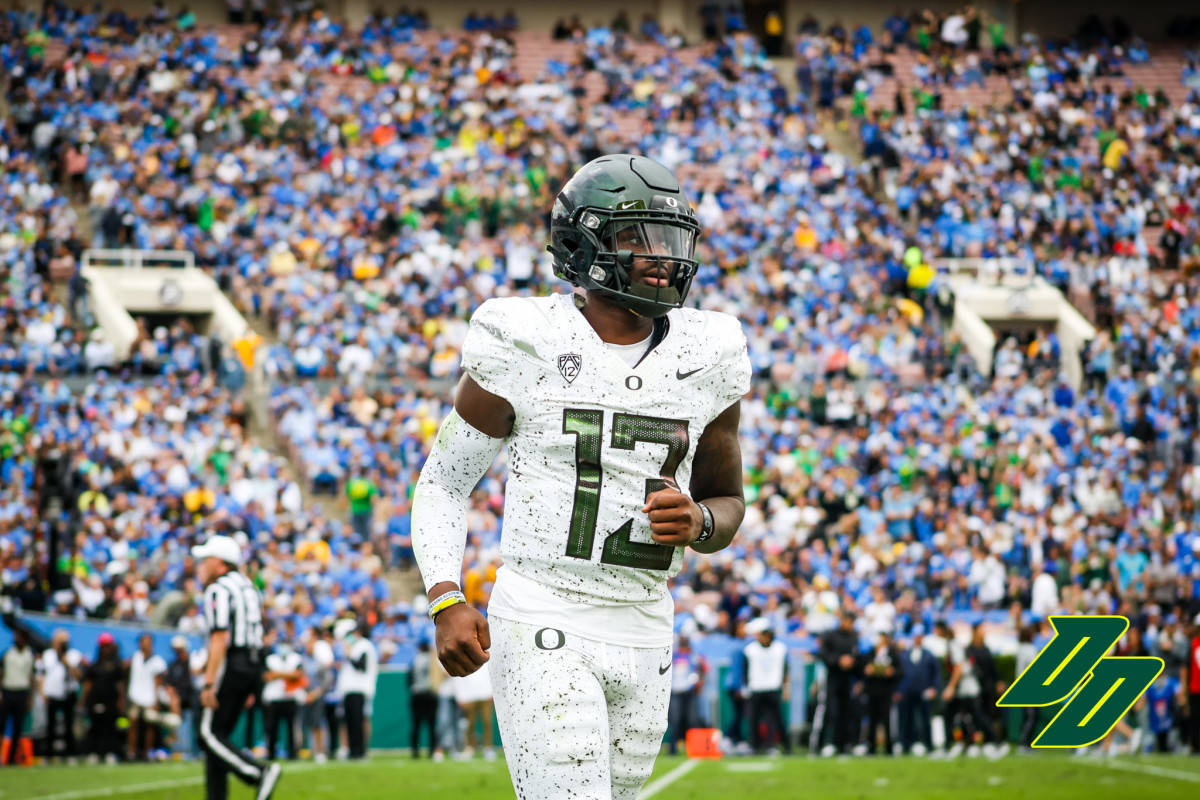 Anthony Brown vs. UCLA at the Rose Bowl in Pasadena. 